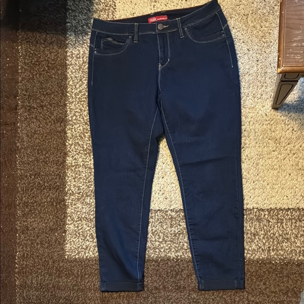 Royalty For Me Blue Skinny Jeans Stretchy Denim